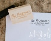 CURLS Personalized Return Address Stamp