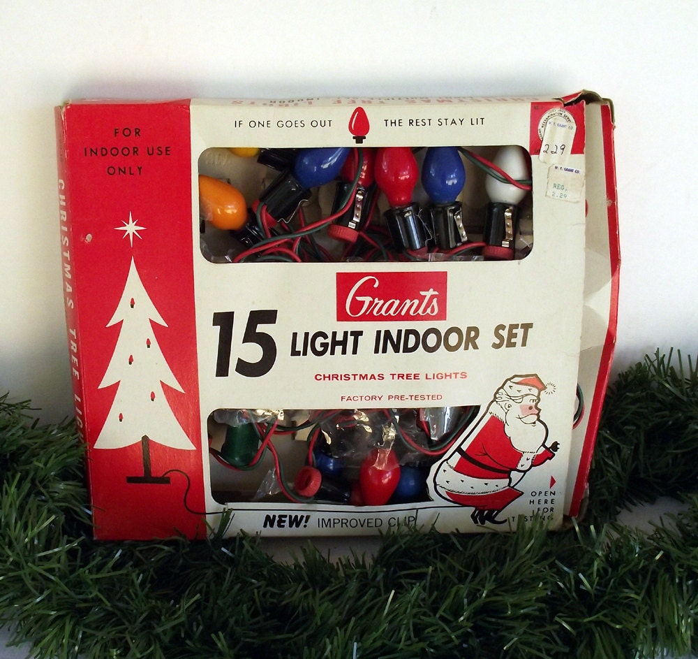Vintage 15 Indoor Light Set IOB 2
