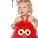 Elmo Inspired  Tutu Dress  for Birthdays, Halloween, Parades, Dances, Dress Up