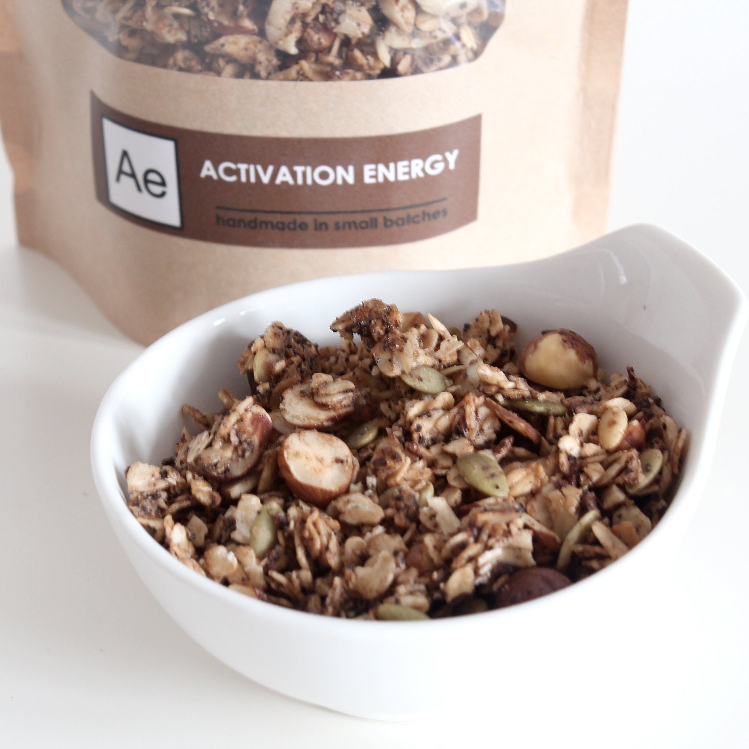Activation Energy -- coffee and chocolate granola