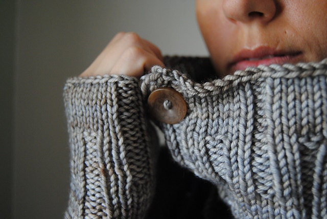 TRIVIUM Knitting Pattern PDF 3 piece hat/cowl/fingerless glove set