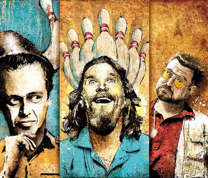 The Lebowski Collection - 12x18 Officially Signed, Dated and Hand-Stamped Art Prints