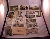 Unused 1930s Postcards Franciscan Monastery Washington DC Souvenir Set