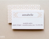Set of 100 Lovely Framed Business Cards