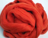 Ashland Bay Solid Colored Merino for Spinning or Felting "Spice"  4 oz.