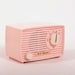 Beautiful Little Pink Vacuum Tube AM Radio
