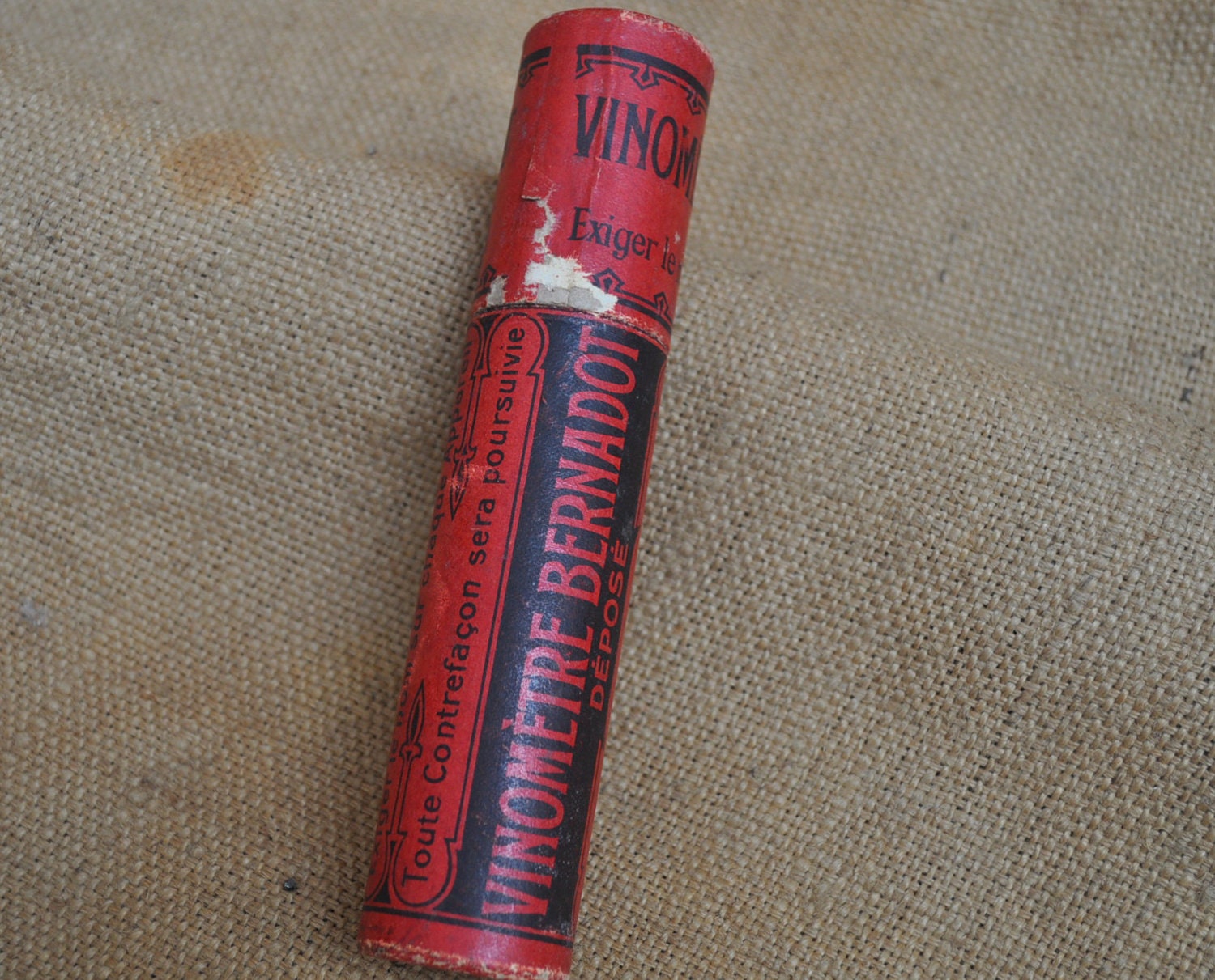 Antique French Vinometer in Original Packaging