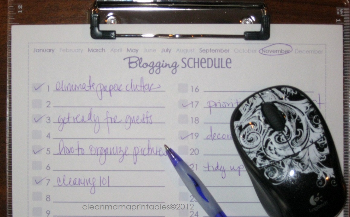 The BLOGGER'S Kit - 4 documents - INSTANT DOWNLOAD