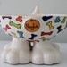 Personalized Dog Bowl with paws