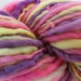 Pansies Handspun Art Yarn 120 yards