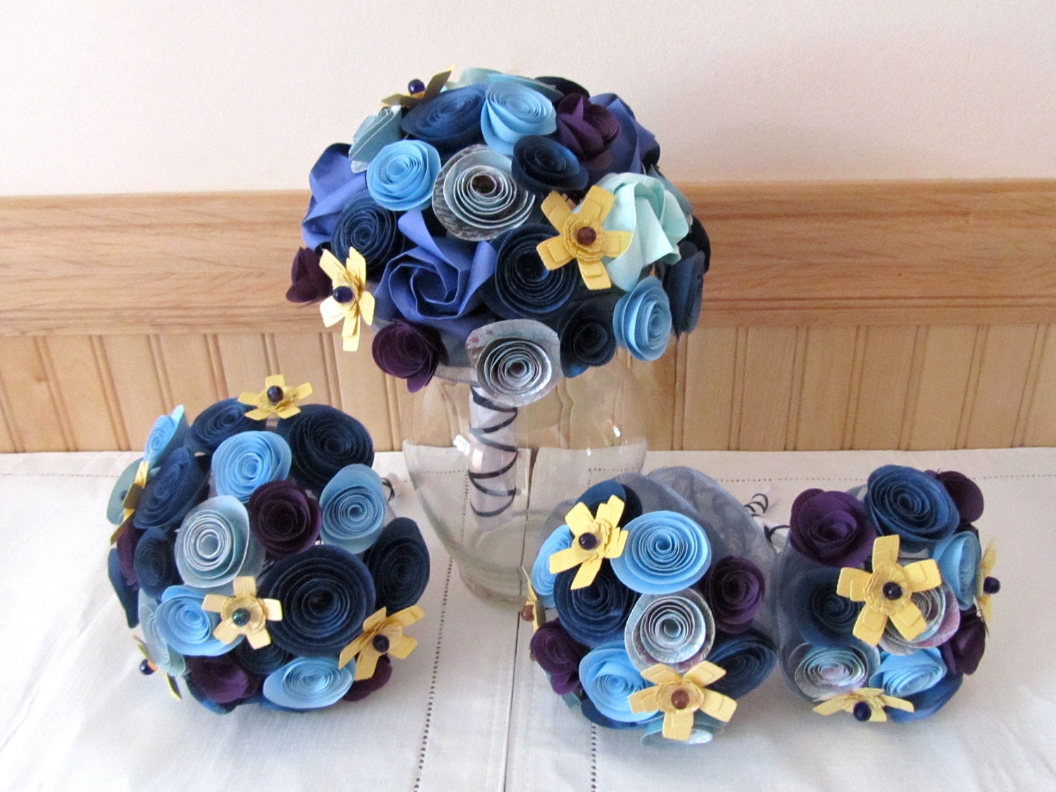 Custom Origami Wedding Bouquets