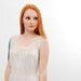 Vintage 1960s Lingerie - 60s Peignoir Set - Pale Ice Blue