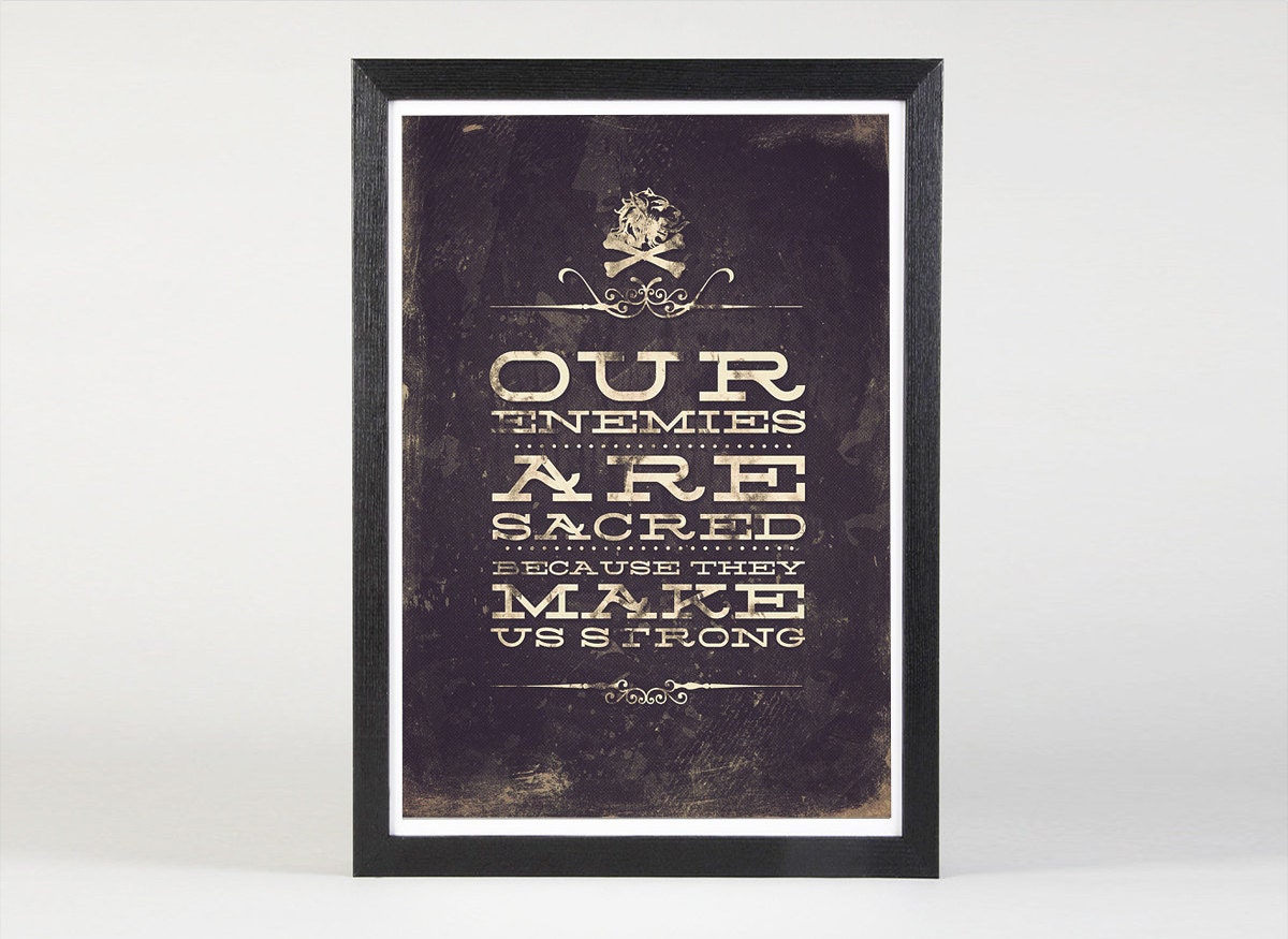 Sacred - Quote Print Limited Edition