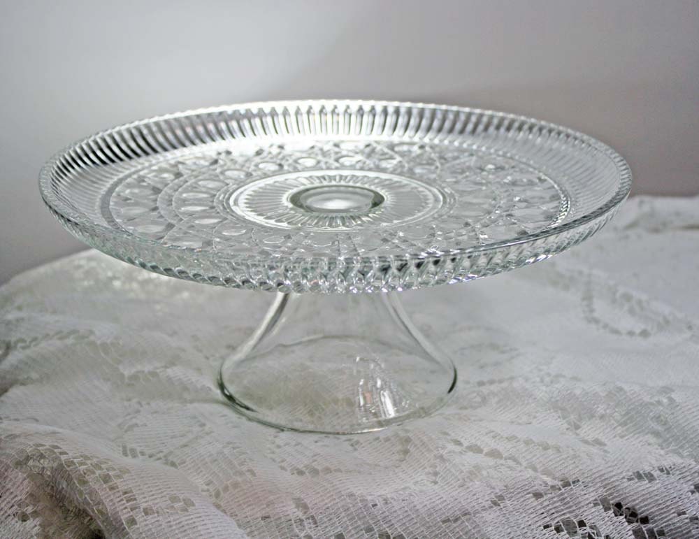 Vintage Cake Stand Crystal Windsor Wedding