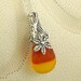 Petite GENUINE RARE English Sea Glass Necklace Secret Garden