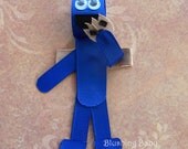 Inspired by Cookie Monster Hair Clip-- Perfect Gift for Birthdays and Baby Showers