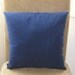Penn State T Shirt Pillow / Navy Blue White / Recycled / Home Decor / Gift for Him Her / Throw Pillow / Cotton / Soft / Fun / by ohzie