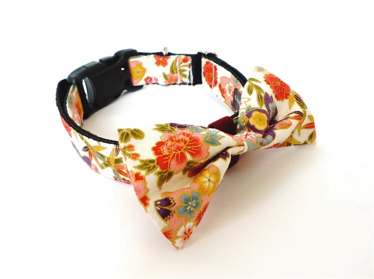 Bowtie Collar -Kimono white-