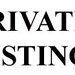 PRIVATE LISTING for Jessica Tegani