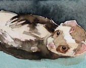 Pet Portrait - Tiny Wallet Size ACEO