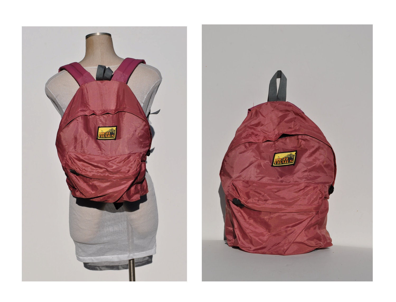 vintage backpack daypack high trails carry on daypack day pack USA