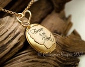 child loss locket friend family sympathy Forever in my Heart