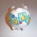 Baby Boy mini piggy bank - swarovski crystals