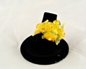 Yellow Flower Ring