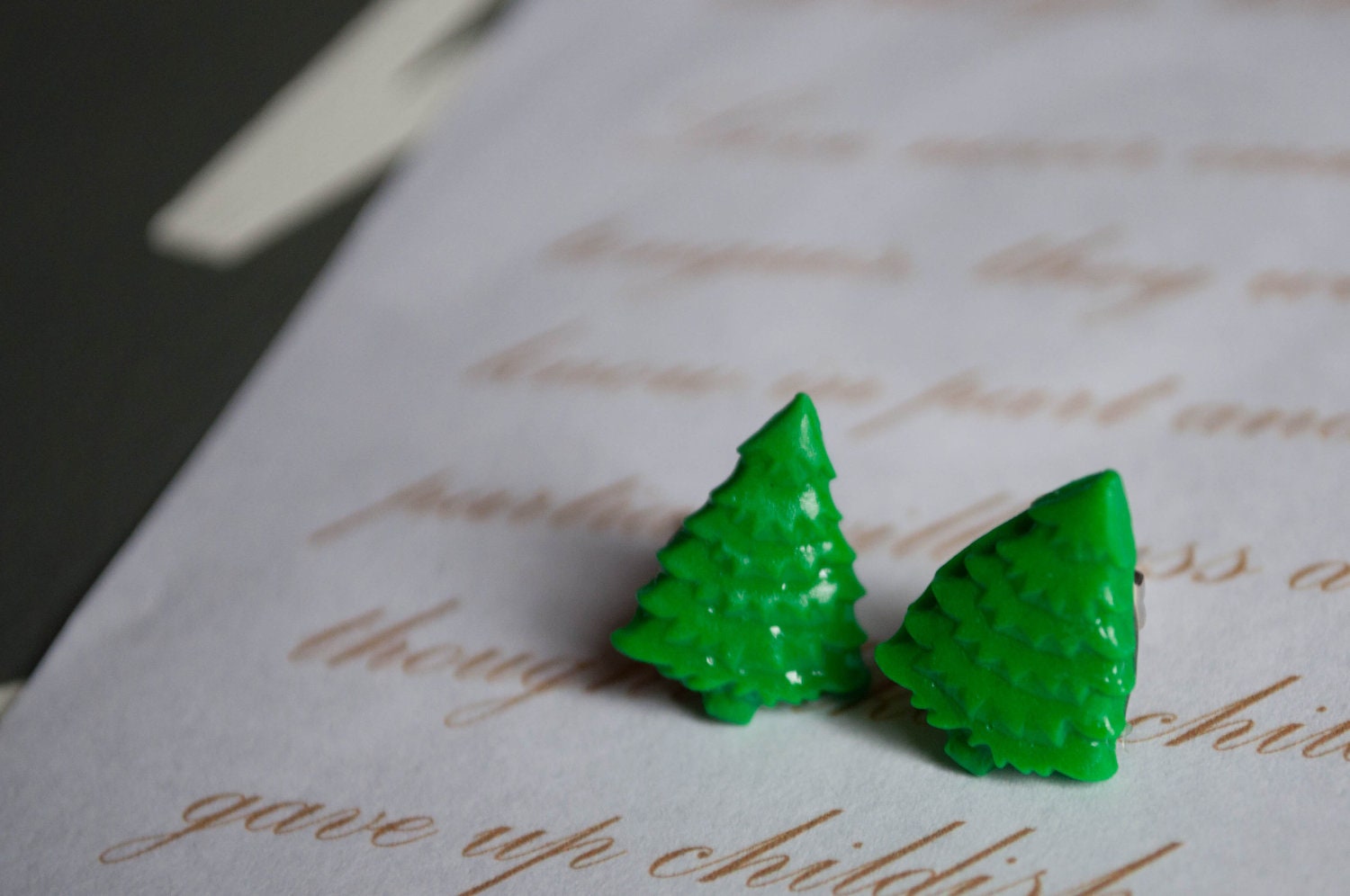 Mini Tree Earrings
