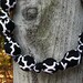 Classic Black and White-Mommy and Baby Teething/Nursing Necklace