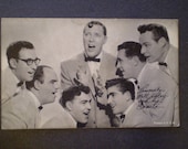 orig arcade card BILL HALEY and the COMETS  1950s early Rock & Roll
