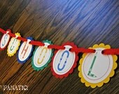 Back to School Banner. School Days, Welcome Back. School Banner with crayons. Primary Colors. Classroom Banner. Il_170x135