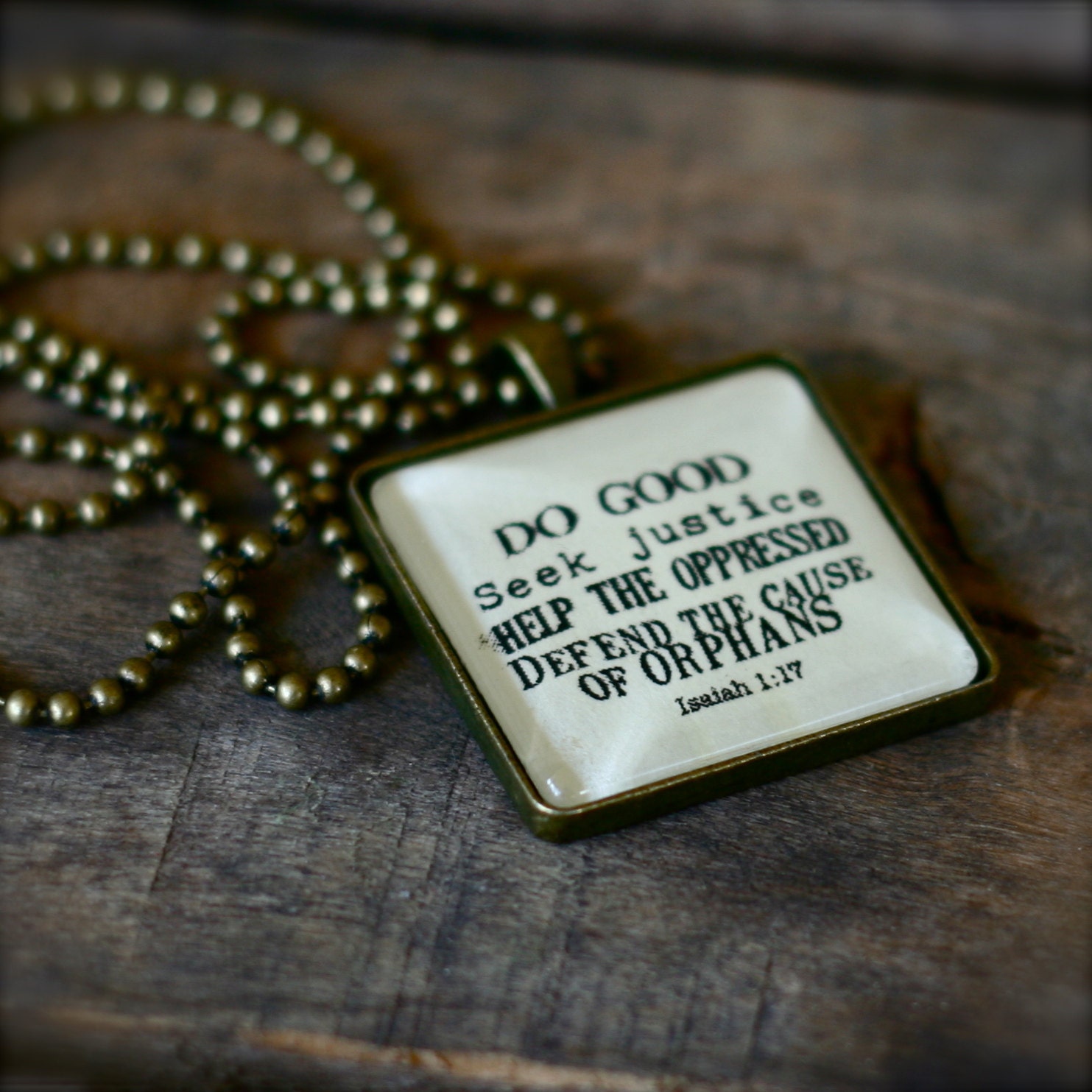 ISAIAH 1 17 Necklace