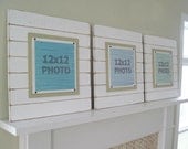 Set of 3 Plank Frames 24"X24" for 12x12 Pictures