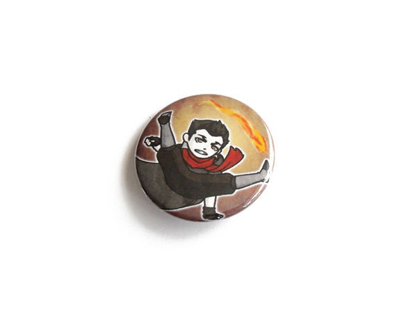 Mako Legend of Korra Pinback Button/Magnet