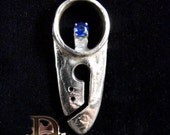 The "ATLANTIS KEY" with blue spinel gem