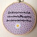 Late Night Phone Calls from Jake Ryan - OOAK embroidery