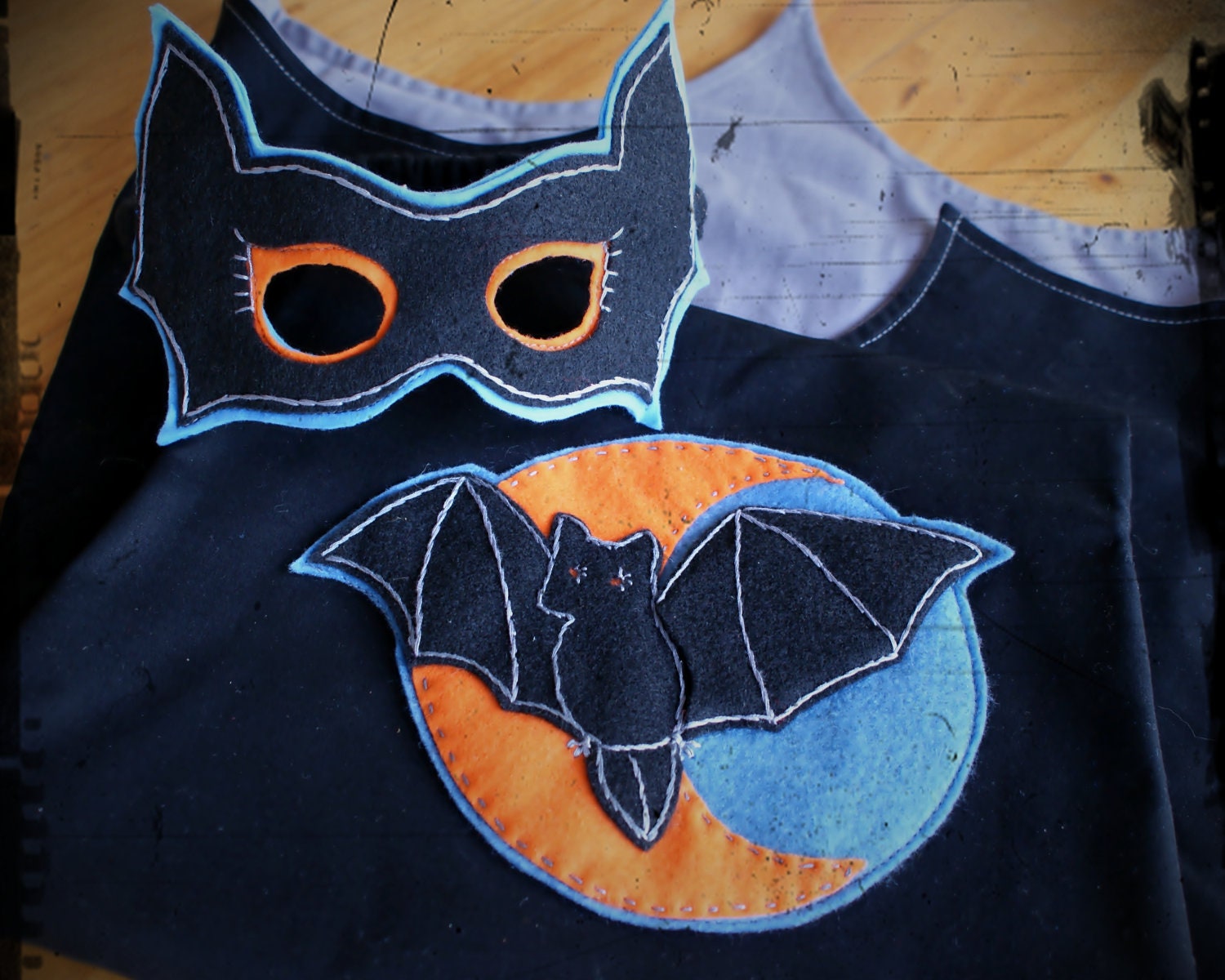COMBO Super Bat Cape & Mask PDF Pattern