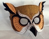 Owl Mask PDF Pattern