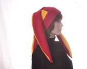 Reserved for Ashley Joker Jester Hat Maroon Gold Long Points