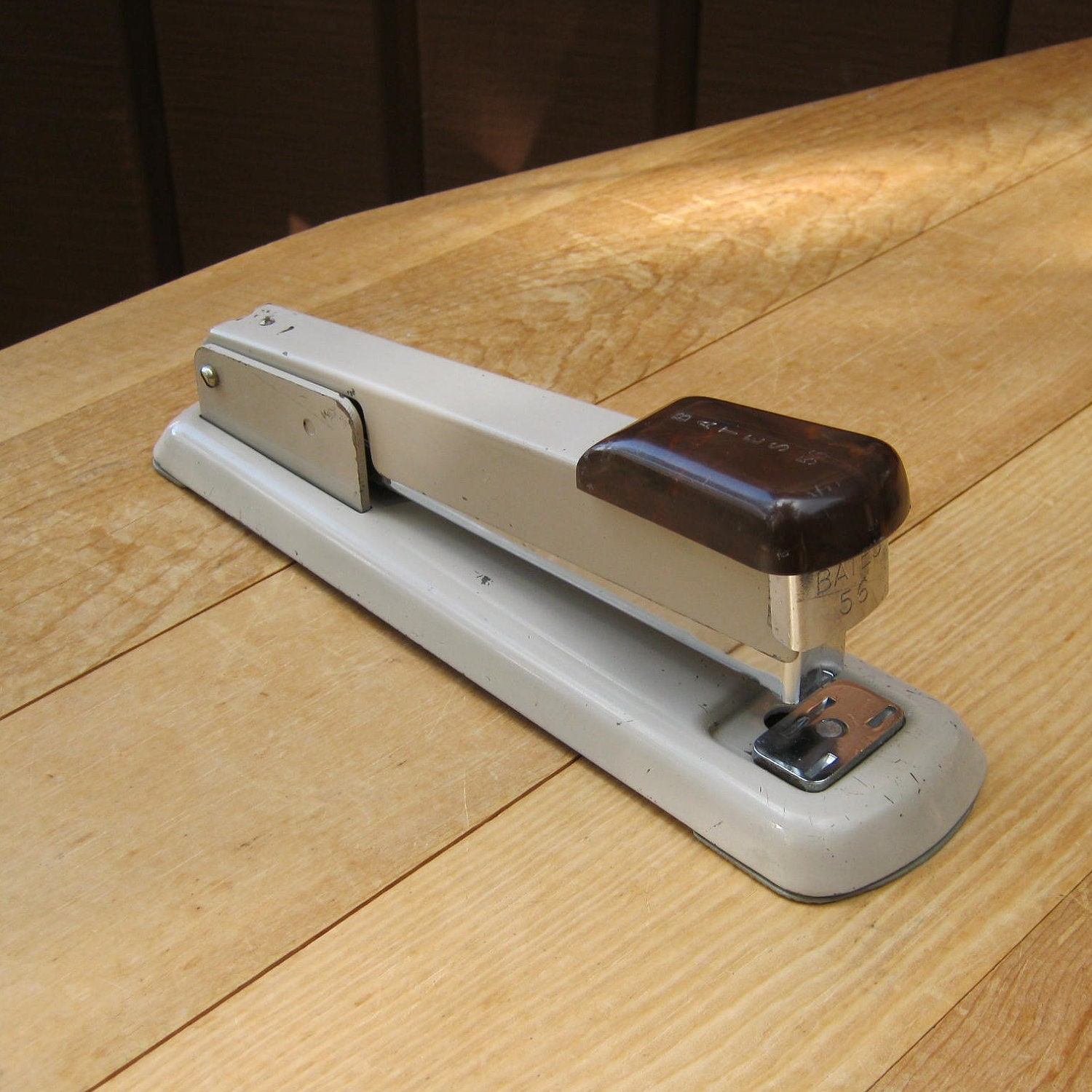 Vintage Bates 56 Desk Top Stapler by oakhillvintage on Etsy