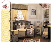 Damask Canvas Growth Chart - Personalized Canvas Chart