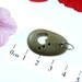 Top Drilled Beige-Brown Beach Stone Pendant - Beachy Look