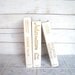 White Books Instant Library Collection Vintage Decorative Book Bundle Photography Props Cream, Off White, Wedding Gold