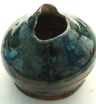 Distinctive Blue Jar