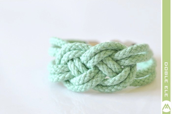 Sailor Knot Bracelet - Mint