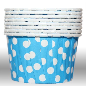 Dot Blue Portion Candy Baking Cups - Qty 20 Il_570xn