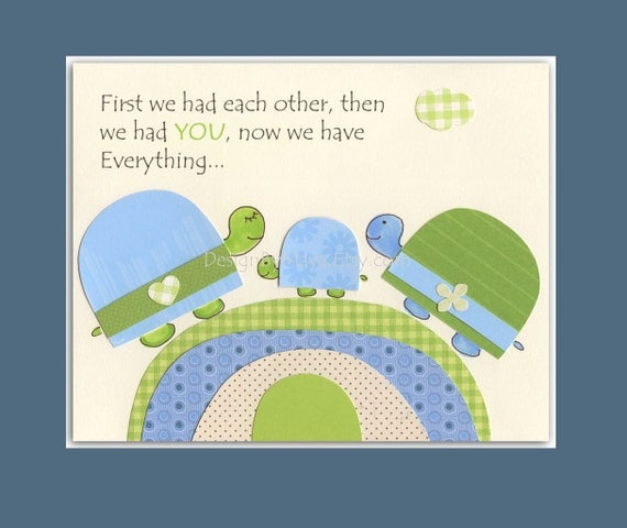 Baby room, Nursery wall art, Decor Art for Kids, Baby turtle, Blue Zoo First we had...Match to colors of Blue Zoo by land of Nod Bedding Set