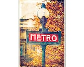 Paris Metro - Fine Art Photographic 12x8 inch/30.48x20.32 cm Print by Doug Armand on Etsy - DAIP0064