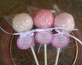 Thank You Tags for cake pops, lollipops and cookie favors - 1.5 inch custom personalized tags Il_170x135